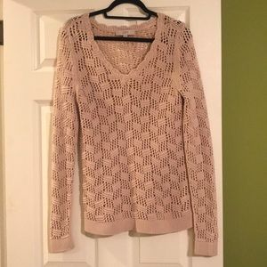 Long sleeve knit sweater